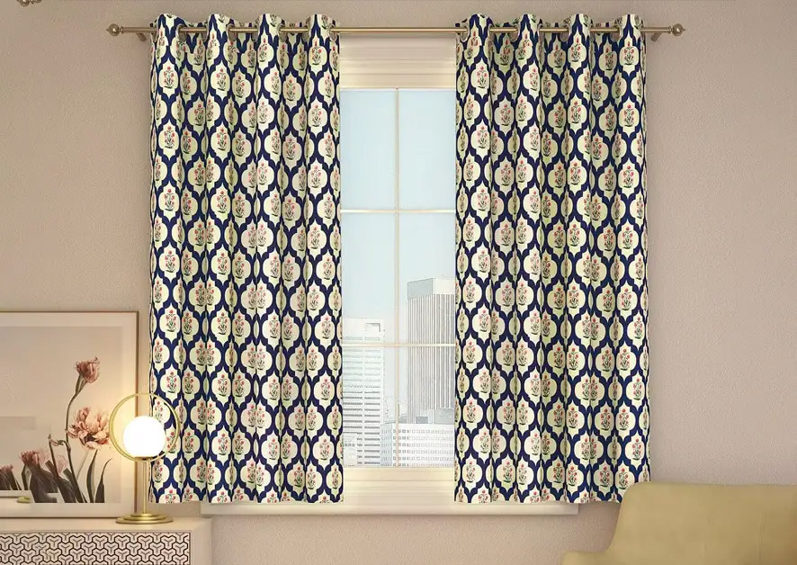 Colorful curtains