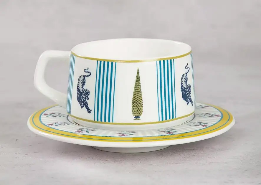 Mystic Garden Cup and Saucer Set