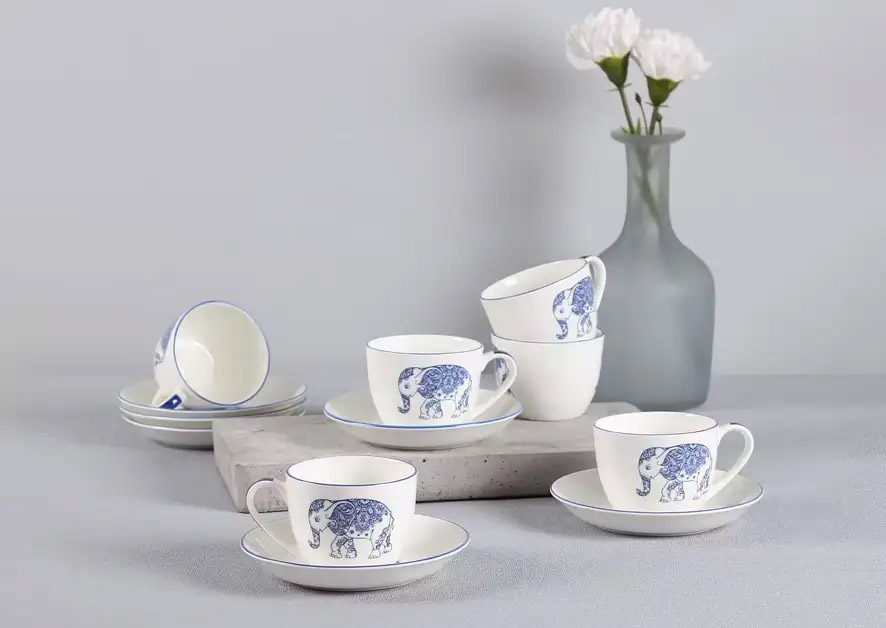 Trunk Treasures Cup and Saucer Set of 6