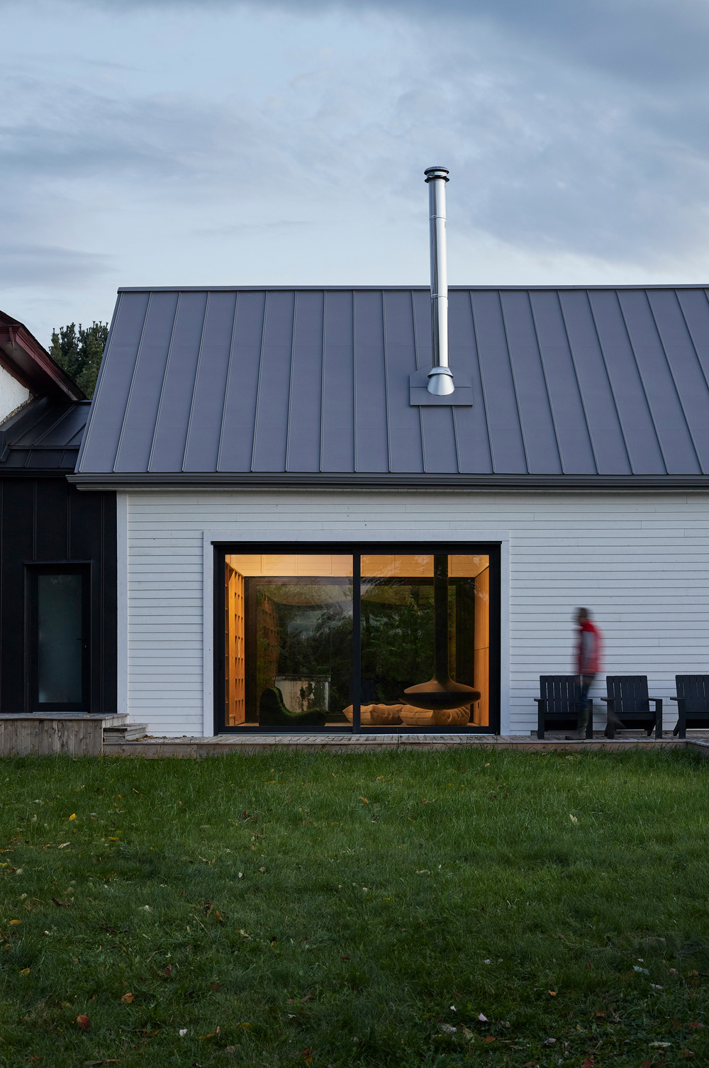 A farm house celebrates the history of a 200 year old loyalist hamlet in the eastern townships