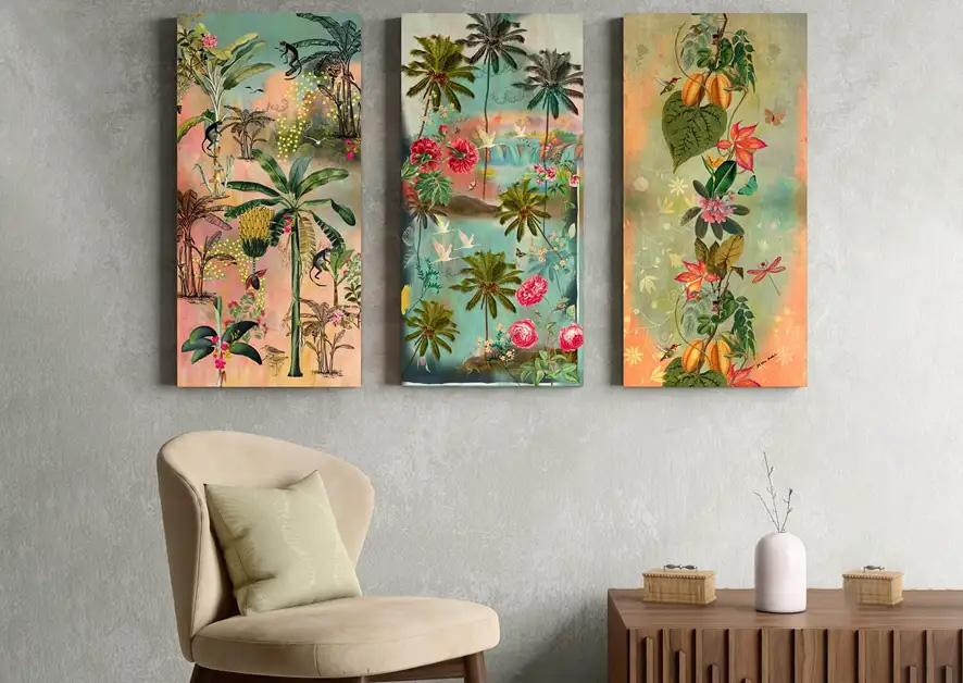 Bold and Beautiful art decor