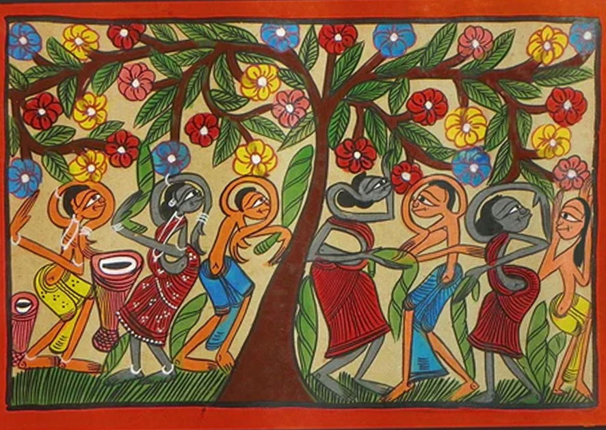 Tribal or Santhal Painting