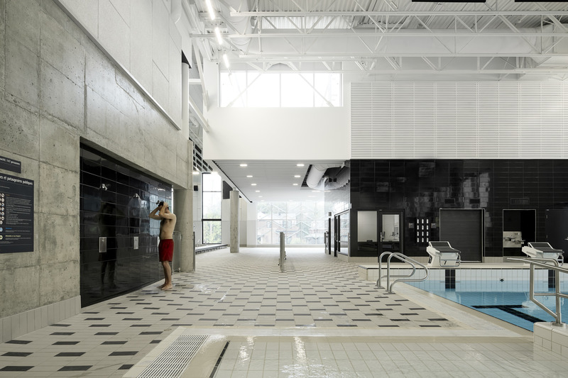 Rosemont Aquatic Center in Montreal, Canada