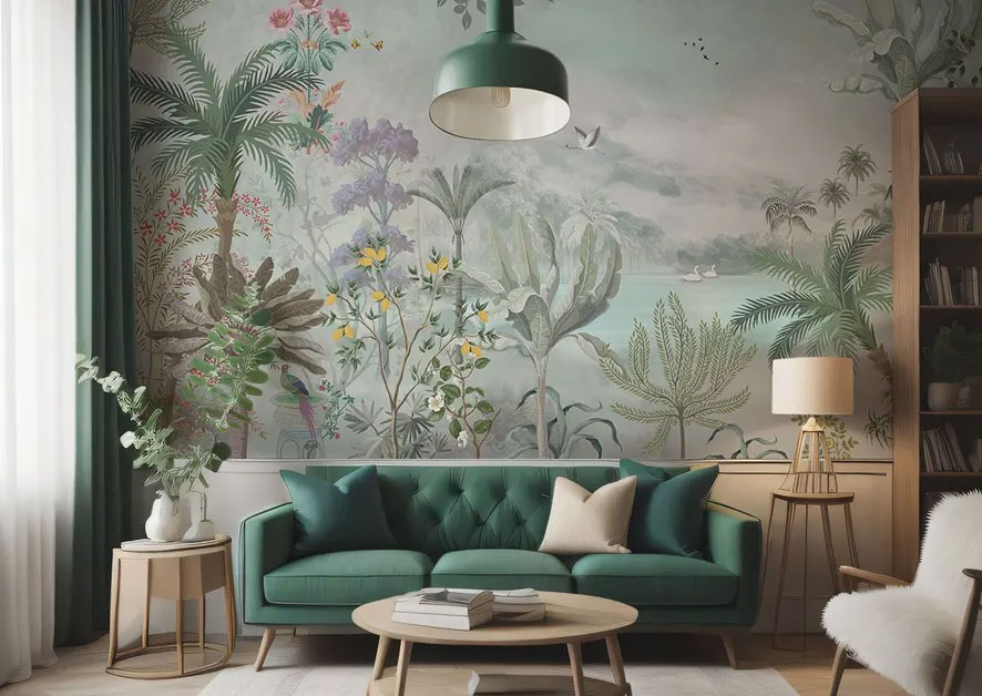 Wall papers for your traditional home interiors