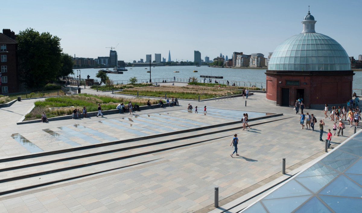 Cutty Sark Gardens, London, the UK Photo credit: Annie Beugel